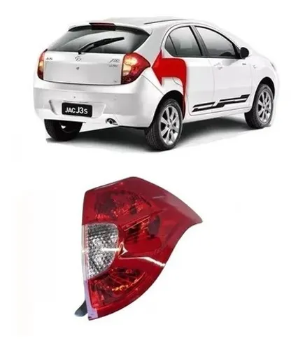 Lanterna Traseira Jac J3 Hatch 2010 2011 2012 2013