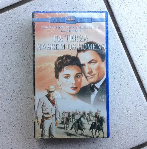 Fita Vhs Da Terra Nascem Os Homens - Original Gregory Peck
