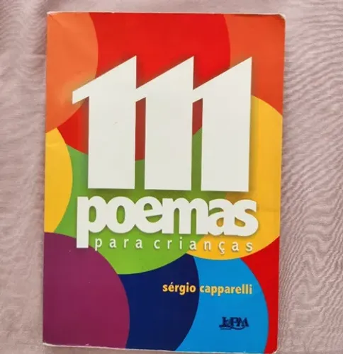 Livro 111 Poemas para crianças- Usado - bom estado
