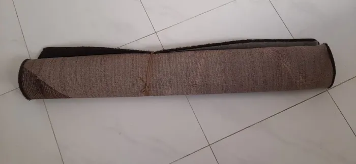 Tapete preto e cinza, 1 metro e 20 