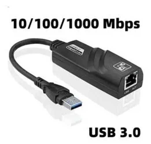 Adaptador Ethernet Usb 3.0 Rede Gigabit