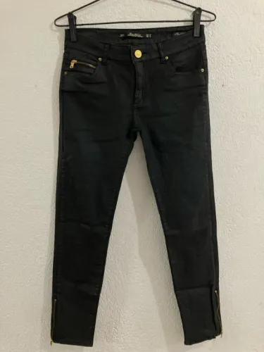 Calça Jeans Preta ZARA