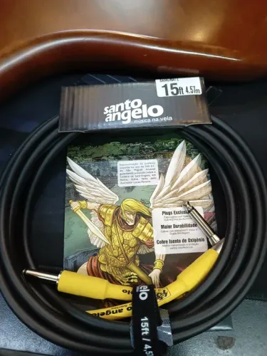 Cabo santo Angelo samurai 4,57m um plug P10 em 90 graus 
