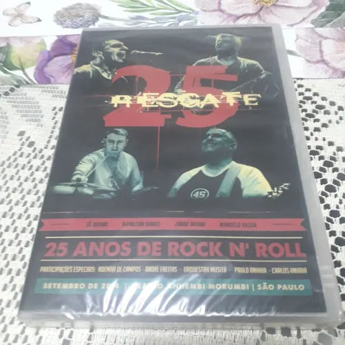DVD Resgate - 25 Anos de Rock N' Roll
