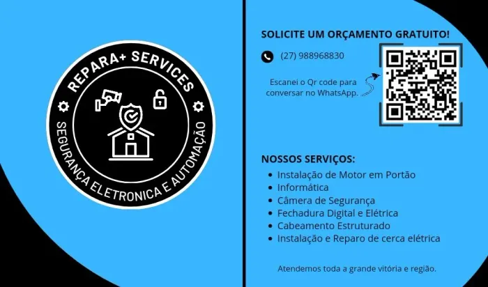 Instalação técnica segurança eletrônica.
