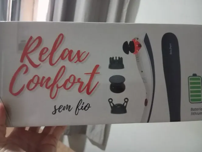 Relax Comfort Massageador Portátil Sem Fio