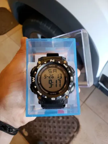 Relógio Xinjia original novo (Troco por carregador Samsung 25W preto / Aceito cartão)