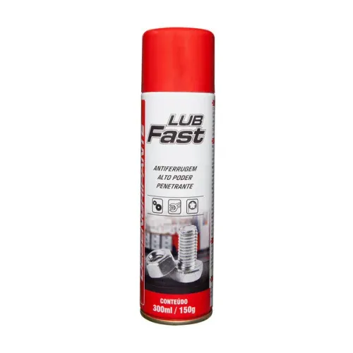 Desingripante Antiferrugem Óleo 300ml Lub Fast Multi Uso