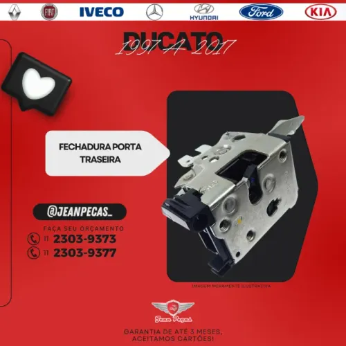 fechadura porta traseira - ducato