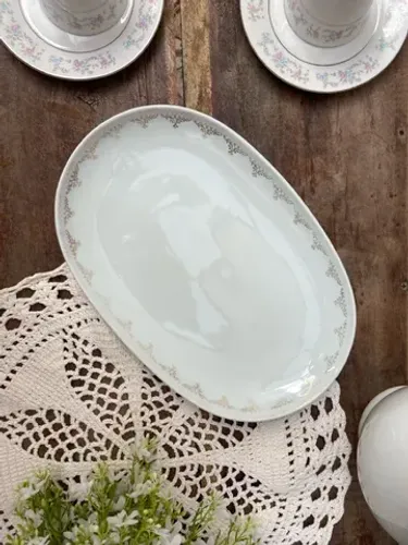 Travessa Oval Porcelana Real | Antiguidade | Donreliquias 