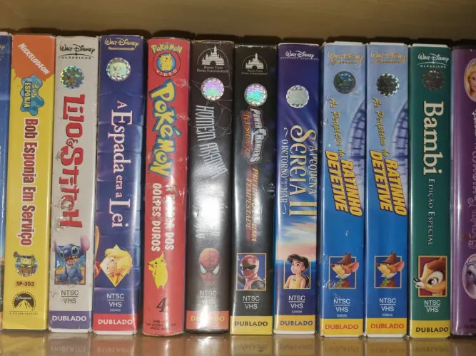 Fitas VHS de colecionador