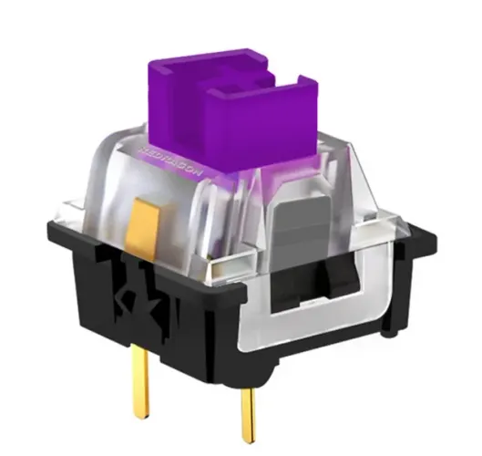 Switches linear tátil roxo