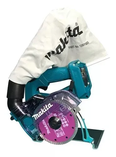 Serra Marmore Profissional A Bateria 18v Makita Dcc500zkx1