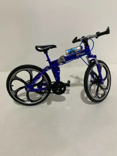 Bike miniatura em metal escala 1:10