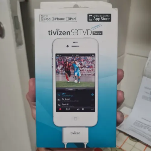 Tivizen SBTVD Dongle - TV no iPhone/iPod/iPad