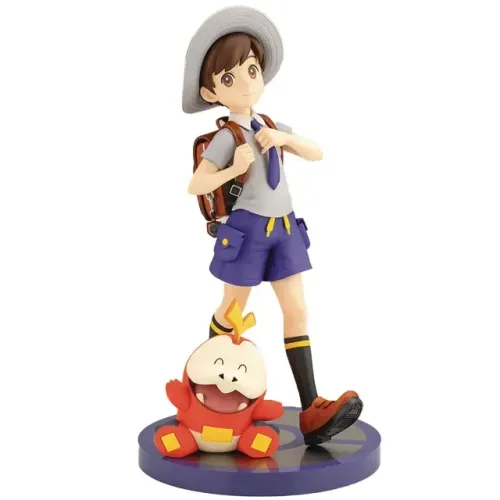 Kotobukiya Pokemon - Florian With Fuecoco Statue Figure ARTFX J