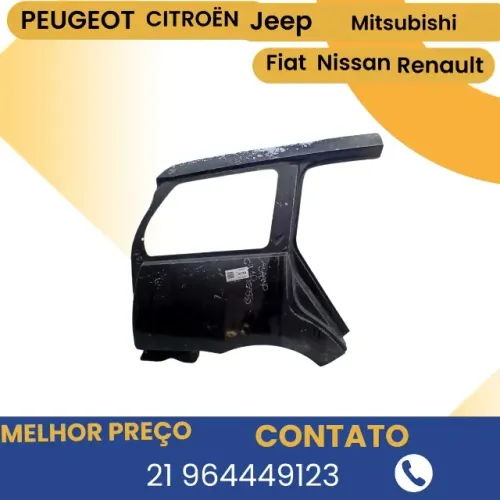Folha Lateral Traseira Direita C4 Grand Picasso 2007/2015    etq3729
