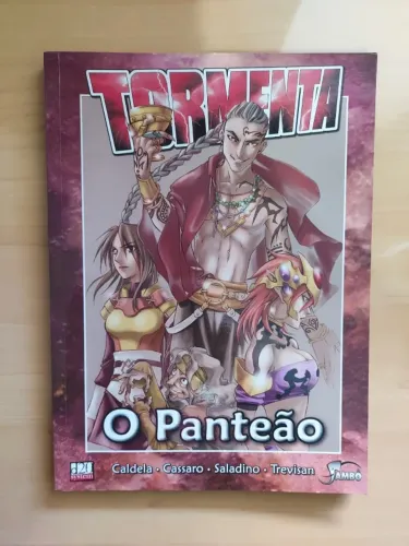 Livro Tormenta O Panteão - Marcelo Cassaro / Rogério Saladino