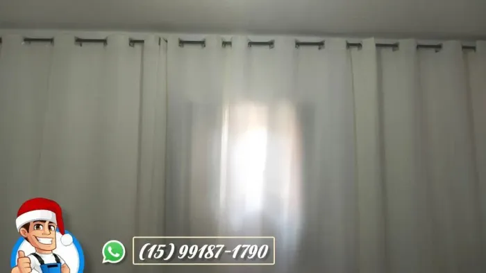 Instalação de Varão de Cortinas