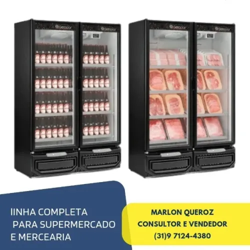 Refrigerador 2 Portas para Carnes Gelopar