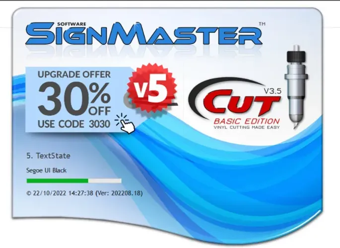 Licença Signmaster, para plotters, personalizados, papelarias, máquinas de corte, studio
