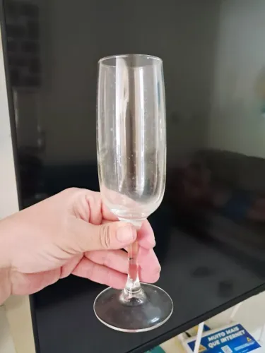 Jogo de Taças 10 pçs de champagne vintage