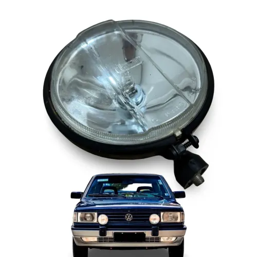 Farol milha Rossi lente liso Gol GT GTI GTS até 90