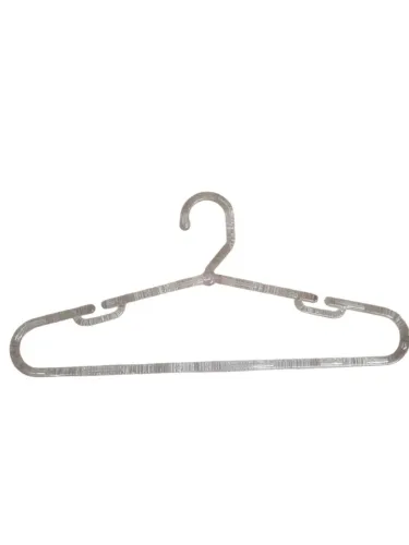 Cabides de plástico transparente. 60 peças 
