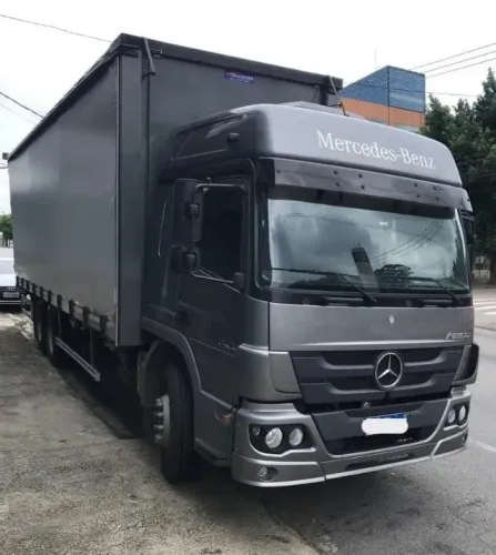 Mb Atego 2426 2014 6x2 Baú Sider 