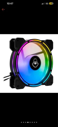 Kit ventoinha com controladora RGB mancer z200 3x120 mm