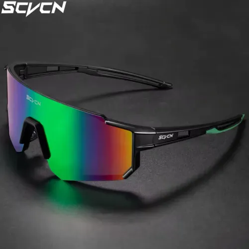 Óculos de Sol Scvcn Preto e verde