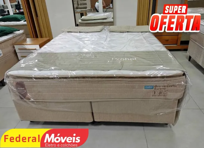 Cama Box Casal Queen 1,58m Probel - Entregamos