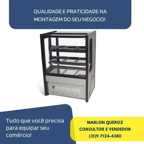 Balcão Estufa 80CM Polar 127/220v Novo