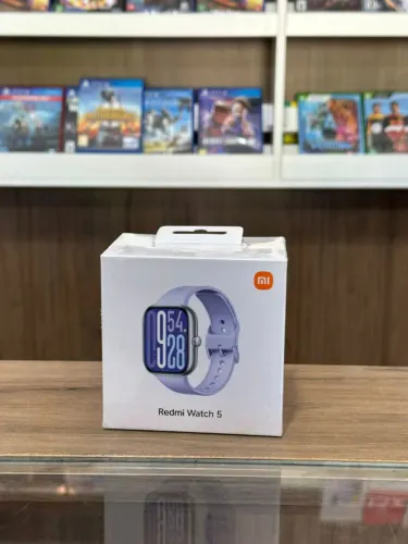 Relógio Xiaomi Redmi Watch 5 (lilás) - Até 12x sem juros, Loja Física