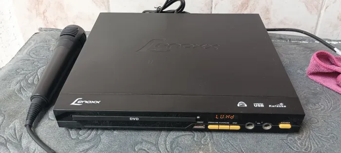 DVD Player Lenoxx com Karaoke