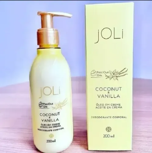 Óleo em Creme Joli Vanilla e Coco 200 ml