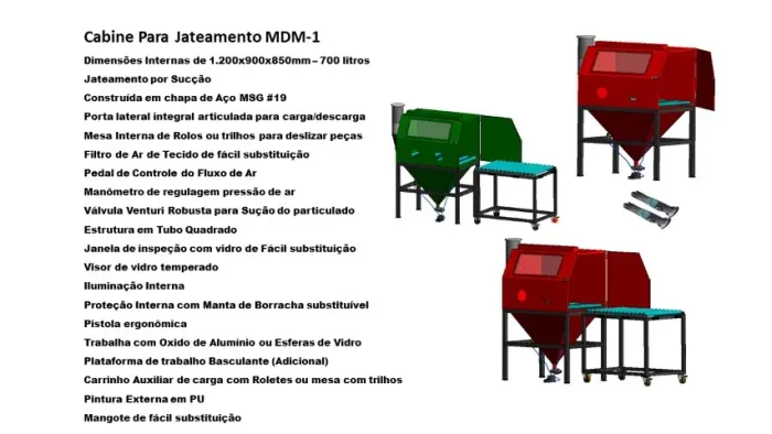 Cabine para Jateamento