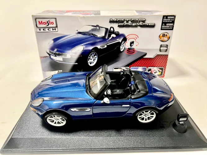 Maisto Motor Sounds BMW Z8 Chave Luz e Som Escala 1:18