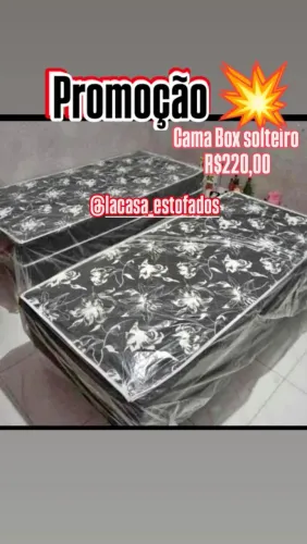 Cama Box Solteiro - Promoção!