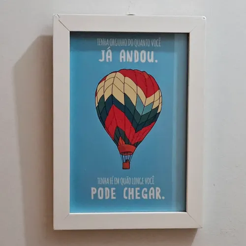 Quadro Decorativo Balão - Inspire-se!