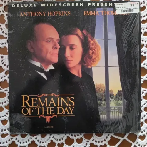 Laser Disk Vestigios do Dia com Antony Hopkins e Emma Thompson´s