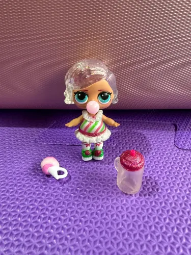 Lol glitter globe candy cotton