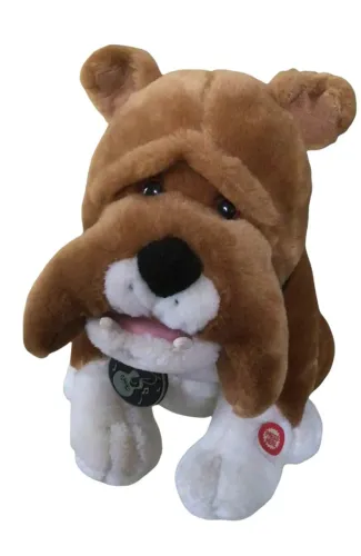 Cachorro de pelúcia Elvis Hound Dog - Ele canta e dança Its Now Or Never(raridade)