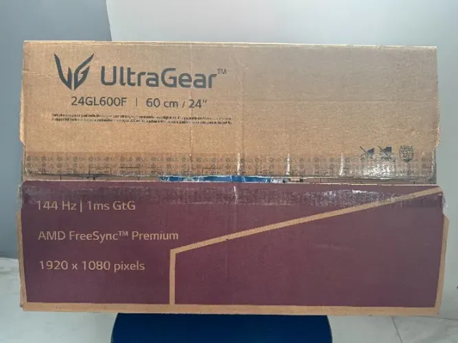 Monitor Gamer LG UltraGear 24GL600F - 24'' Full HD, 144Hz, 1ms - Excelente Estado