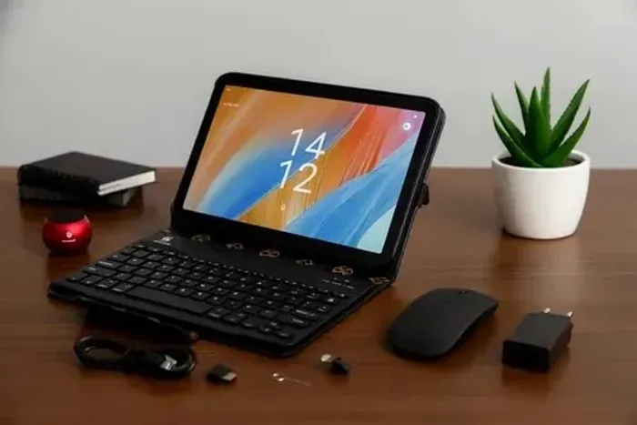 Tablet PC Chip 5G+Wifi+Entrada SD 512GB+16GB Capa+Teclado e Mouse Bluetooth+Caneta