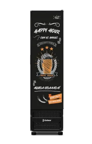 NZ. Cervejeira slim 230 litros porta cega IMBERA