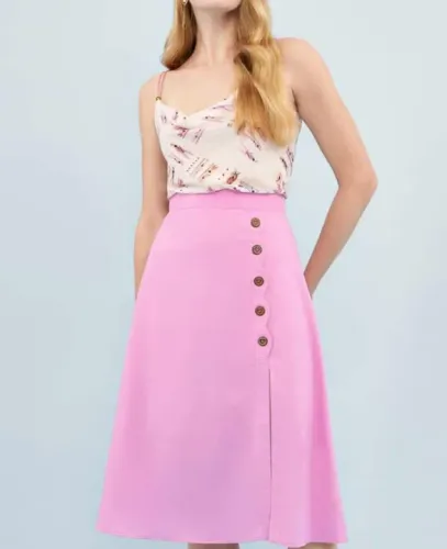 Saia Midi rosa Antix 