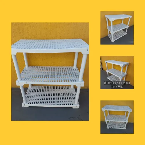 Estante modular 3 níveis 