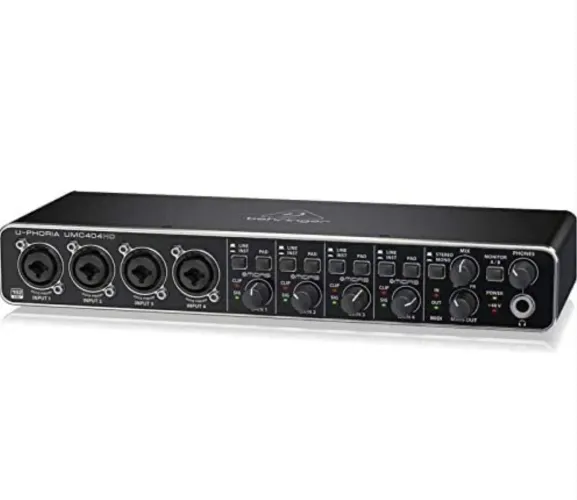  UMC404HD Interface de Áudio USB MIDI<br>