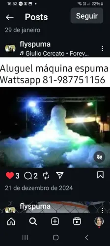 Festa da espuma,aluguel de máquina de fazer espuma. 